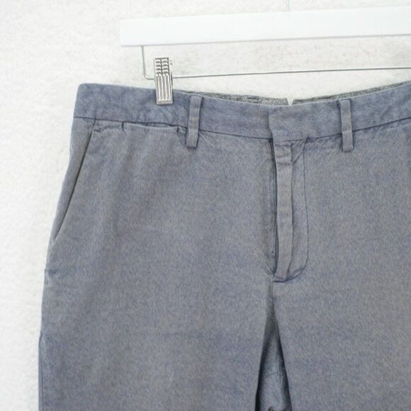 Express Stretch Slim Wool Dress Pants Trousers Gray Birdseye‎ 38 / 31 Birdseye - Picture 2 of 11